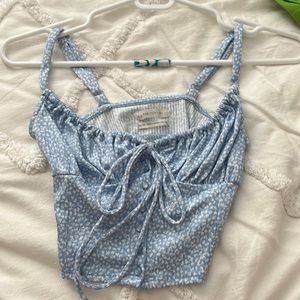 urban outfitters blue top (xs)